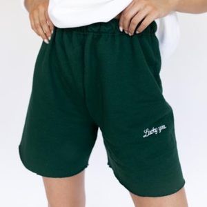 The Mayfair Group Lucky You Sweatshorts